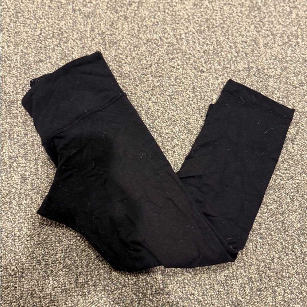 lululemon athletica Black crop Leggings